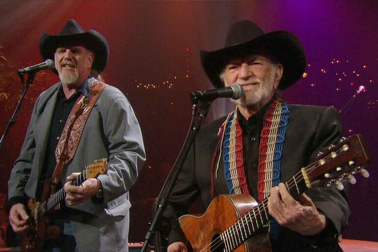Willie Nelson and Ray Benson on Austin City Limits