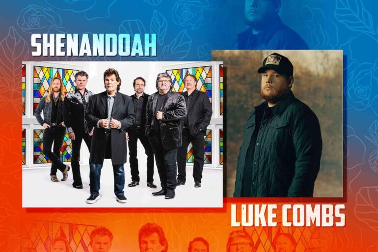 Luke Combs and Shenandoah Duet for New Rendition of ‘Two Dozen Roses’