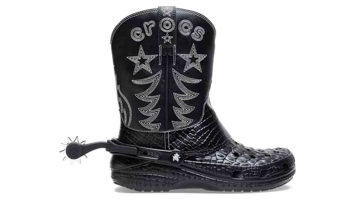 Croc Launches Cowboy Boots, Complete With Spurs— and You’ll Never Guess ...