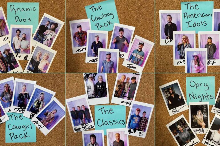 Win a Signed Polaroid Party Pack